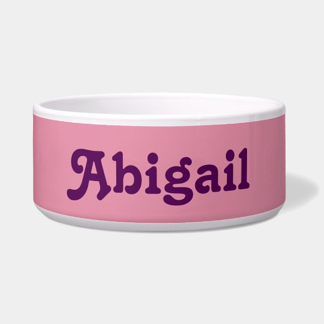 Tigela Dog Bowl Abigail (Frente)