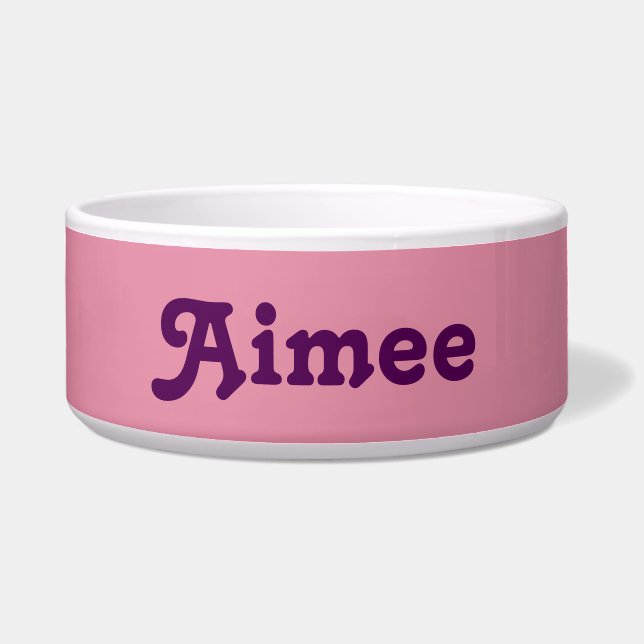 Tigela Dog Bowl Aimee (Frente)