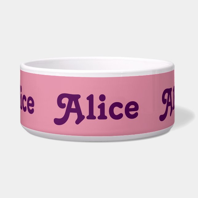 Tigela Dog Bowl Alice (Frente)