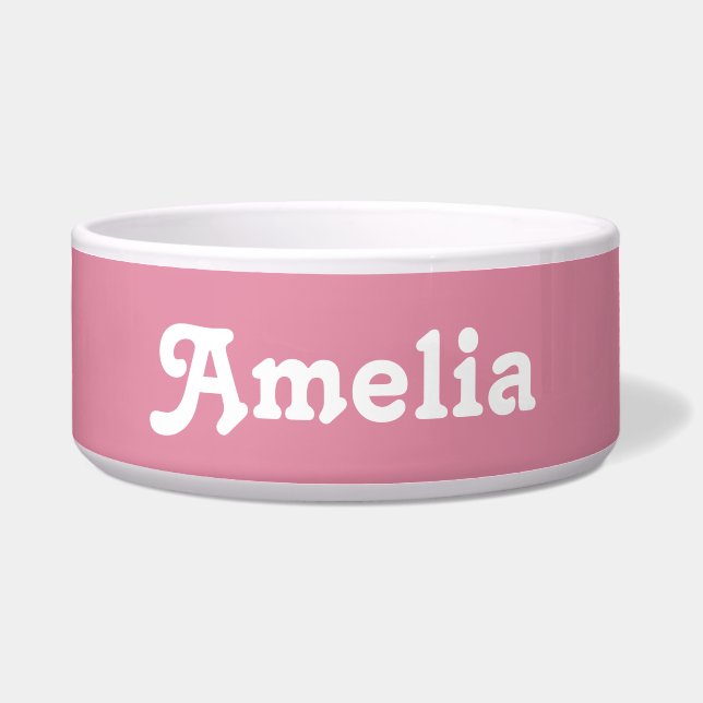 Tigela Dog Bowl Amelia (Frente)