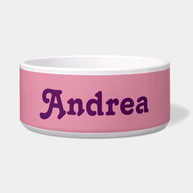 Tigela Dog Bowl Andrea (Frente)
