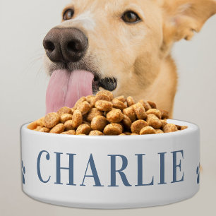 Tigela Dog Bowl - Coma Poop Play Repetit-Personalizado