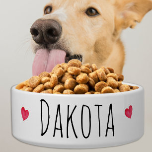 Tigela Dog Bowl - Rae Dunn Inspirou - Cão Cachorro Simpl