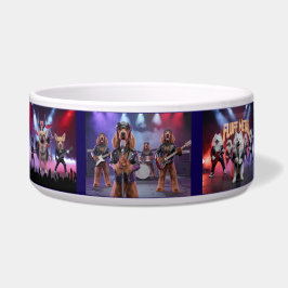 Tigela Dog Rock Star Bowl