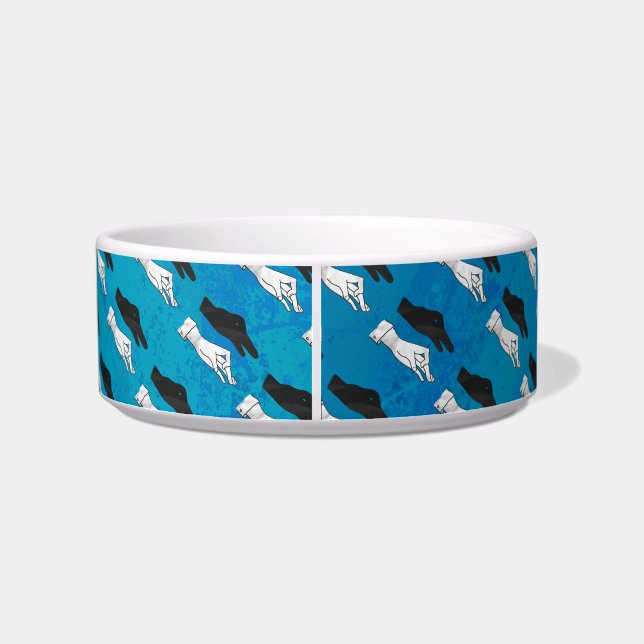 Tigela Duque Sombra no Azul (Traseira)