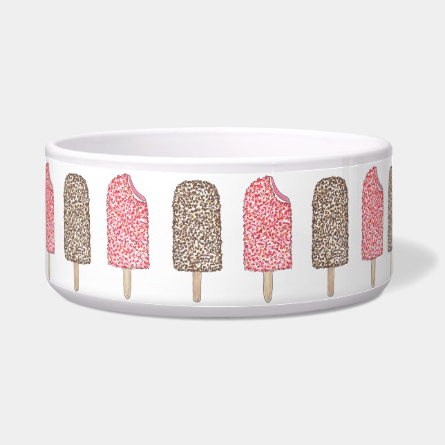 Tigela Eclair Sorvete Psicles Pet Bowl (Frente)