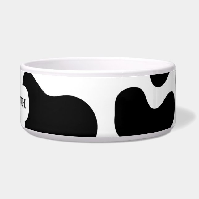 Tigela Écuelle Meuh Meuh pour animaux en céramique  (Direita)
