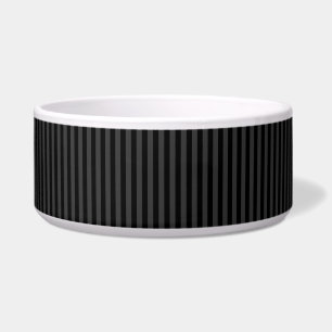 Tigela Elagnat Black & Enfumaçado Vertical Strips