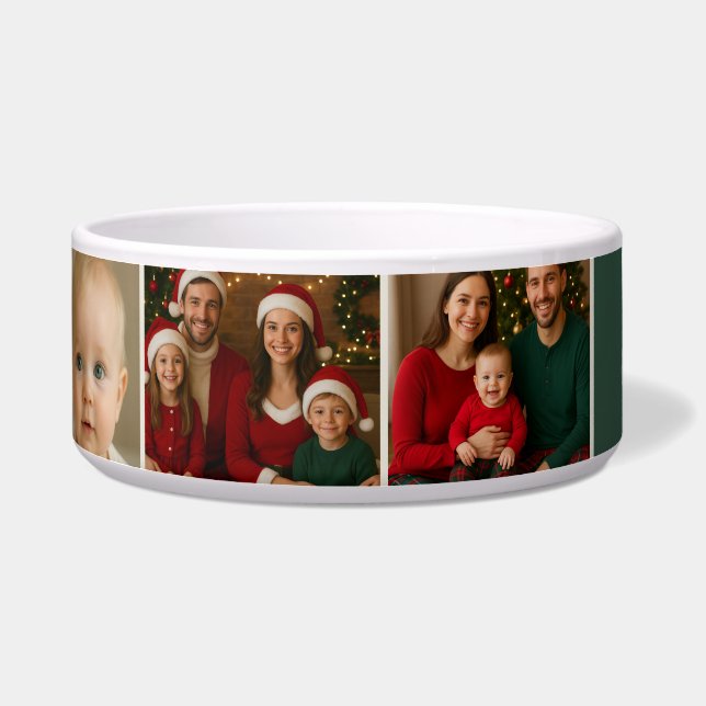 Tigela elegance chic family Photos collage Christmas (Esquerda)
