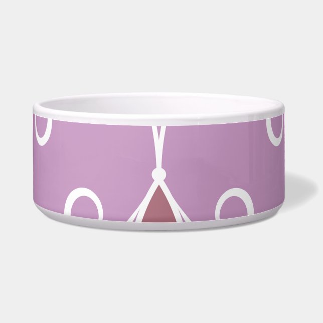 Tigela Elegância de rotação: geometria da vinheta (Frente)