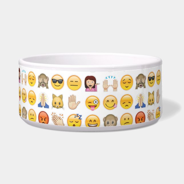 Tigela emoji dog bowl (Frente)