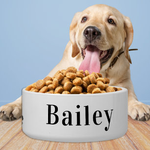 Tigela Engraçado Pet Bowl de Cachorro Personalizado