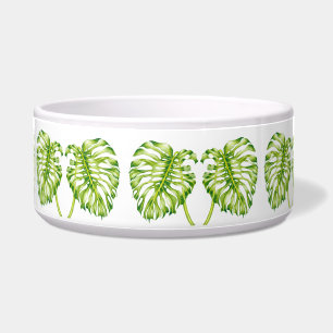 Tigela Esculturas de folhas em salada
