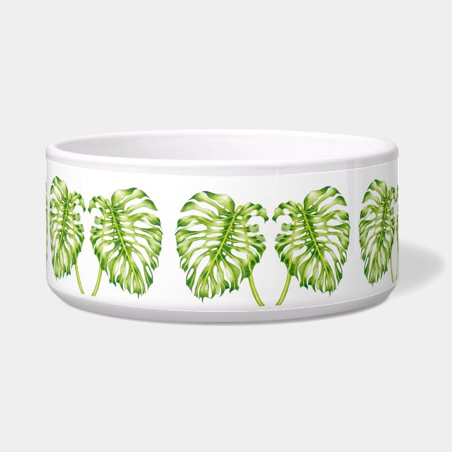 Tigela Esculturas de folhas em salada (Frente)