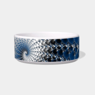 Tigela Espiral Azul