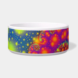 Tigela Espiral Espiral Neon - Abstrato Arte Decorativa