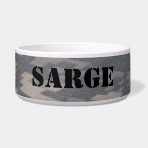 Tigela Estilo militar Camoflauge, personalizado