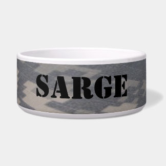 Tigela Estilo militar Camoflauge, personalizado
