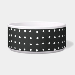 Tigela Etnia tribal: padrão branco negro.