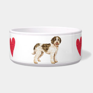 Tigela Eu amo meu Lagotto