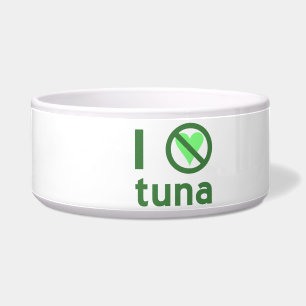 Tigela Eu Odeio Atum Sem Amor