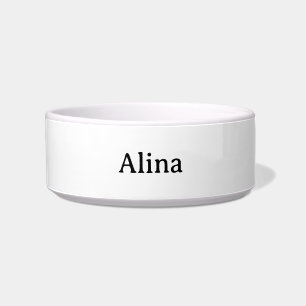 Tigela excluir meu texto adicionar próprio design Médio P