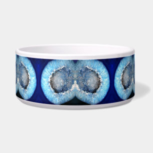 Tigela Falln Blue Crystal Geode