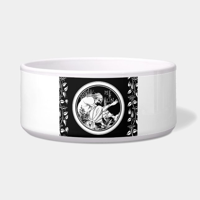 Tigela Fantasia Merlin Art Nouveau (Frente)