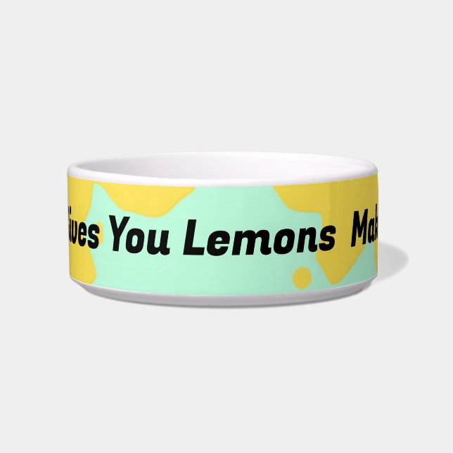 Tigela Fazer Pet Bowl de Limonada (Frente)
