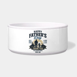 Tigela Feliz Dia dos Pais - Melhor Pai do Mundo