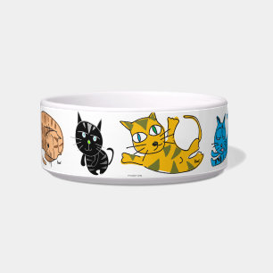 Tigela Feliz Gato de Gato Pet Bowles