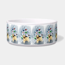 Feliz Natal Terrier com Rodas Revestidas