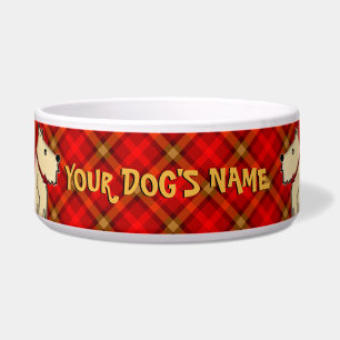 Tigela Felpudo Wuzzy Scottish Guarda (Personalizada)