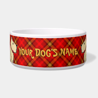 Tigela Felpudo Wuzzy Scottish Guarda (Personalizada)