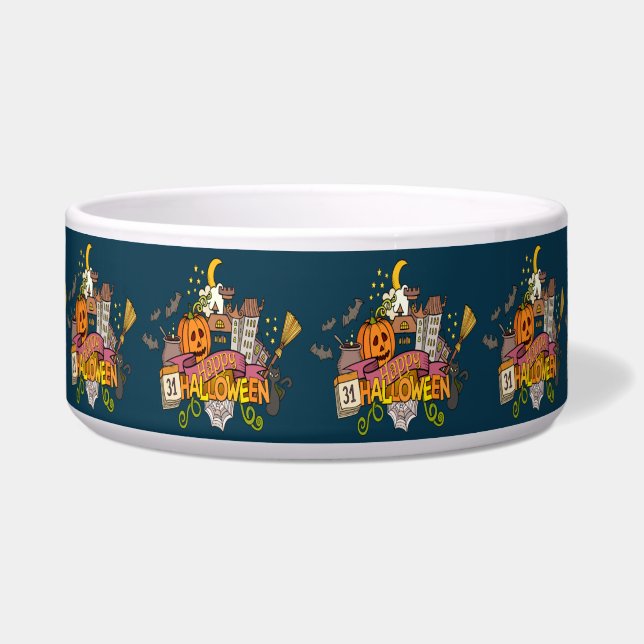 Tigela Festival de Halloween (Frente)