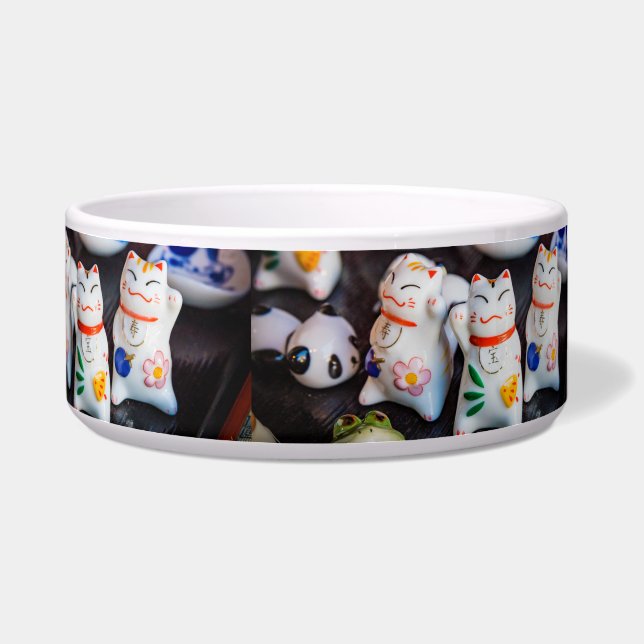 Tigela Figurinhas de gato convidando (Direita)