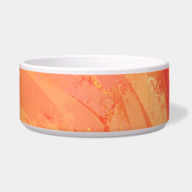 Tigela Fire Lake Orange Swirl (Direita)