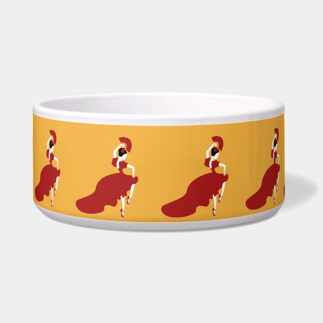 Tigela Flamenco Dancer Pet Bowl (Frente)