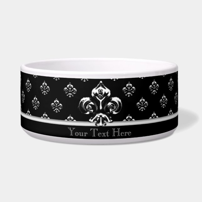 Tigela Fleur de lis (Prata) (Frente)
