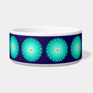 Tigela Flor Azul Mandala-68566