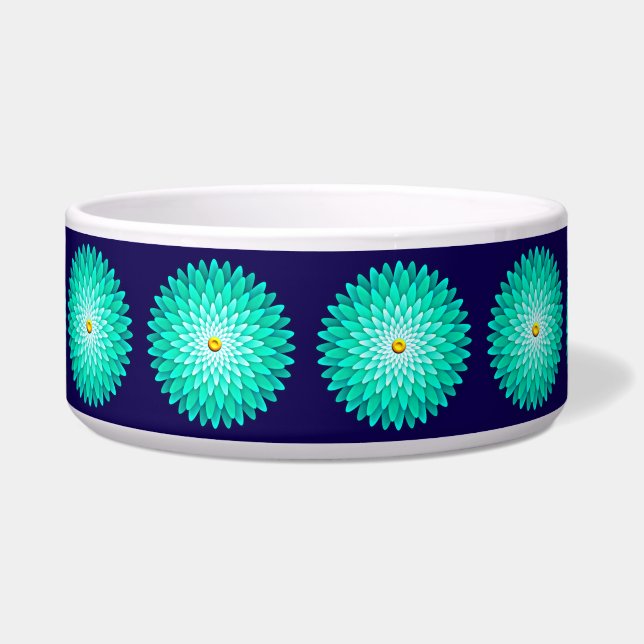 Tigela Flor Azul Mandala-68566 (Frente)