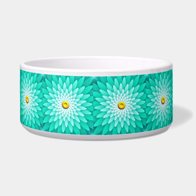Tigela Flor Azul Mandala-68566 (Frente)