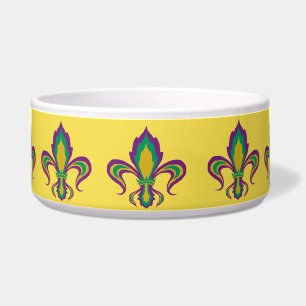 Tigela Flor de lis do carnaval