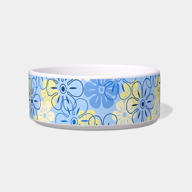 Tigela Flor Rain Havaiano Pet Bowls (Direita)