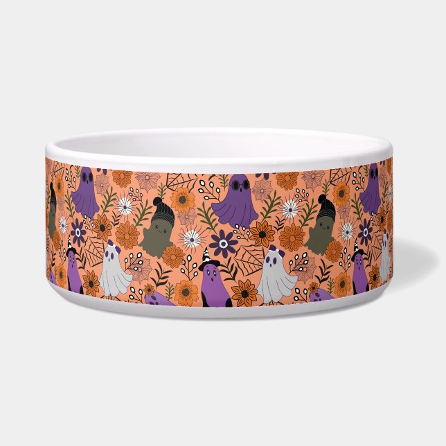 Tigela Floral assustador (Frente)