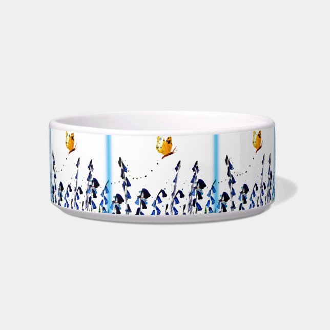 Tigela Floral de Borboleta Bluebells (Frente)