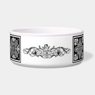 Tigela Floral Design Pet Bowl