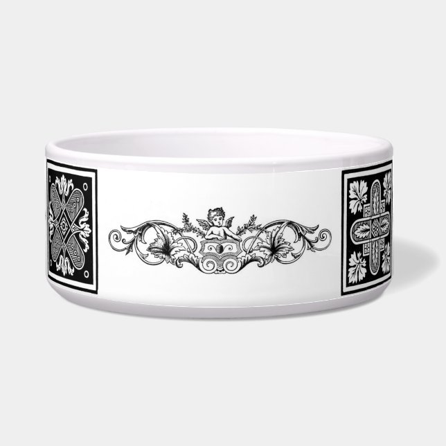 Tigela Floral Design Pet Bowl (Frente)
