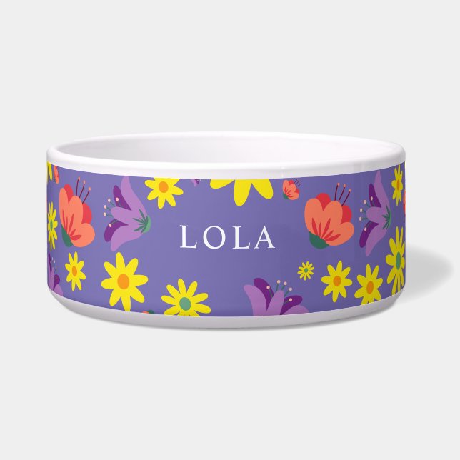 Tigela Floral Purple Bowl (Frente)