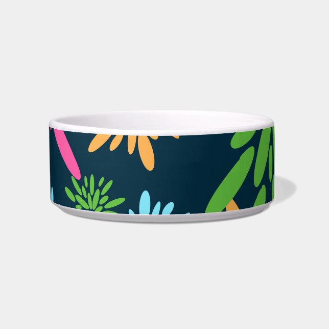 Tigela Flores Coloridas de Fogos de Artifício abstrato (Esquerda)